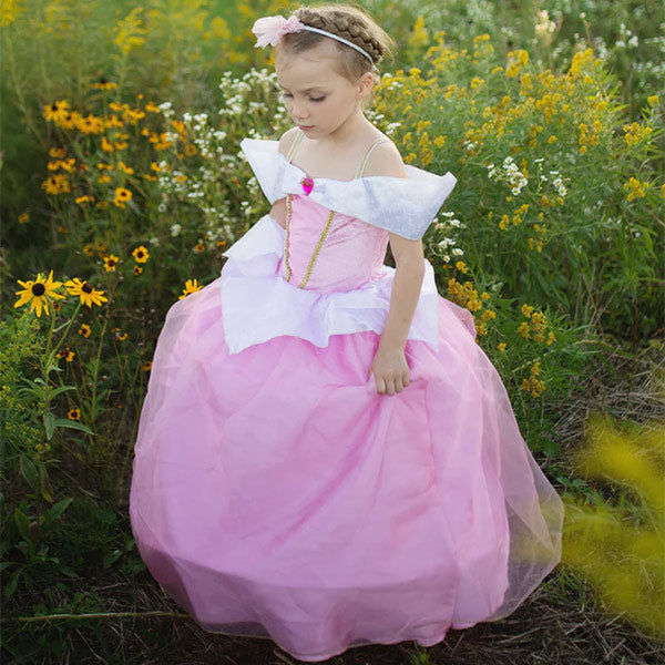 Disfraz Vestido Bella Durmiente 5-6 Años Great Pretenders