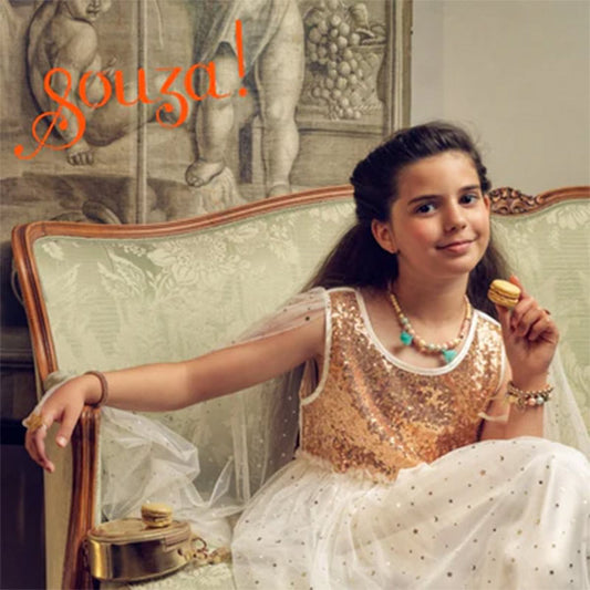 Disfraz Vestido Dorianne 5 a 7 Años Souza