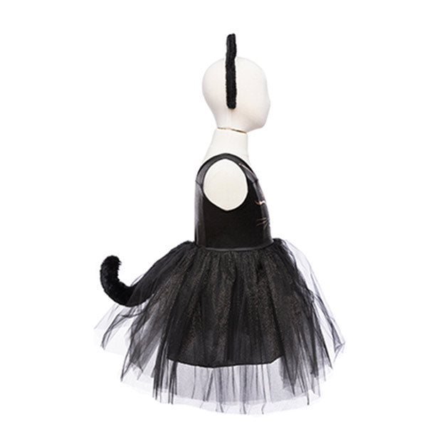 Disfraz Vestido Gato Negro Y Diadema 3-4 Años Great Pretenders