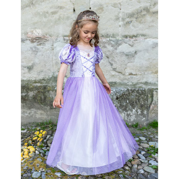 Disfraz Vestido Princesa Rapunzel 5-6 Años Great Pretenders