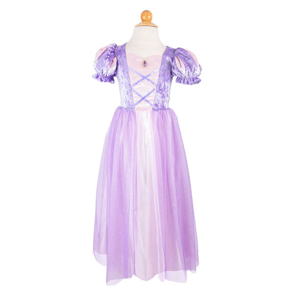 Disfraz Vestido Princesa Rapunzel 5-6 Años Great Pretenders