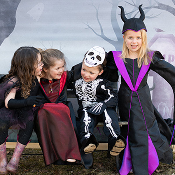Disfraz Vestido Vampiresa 5-6 Años Great Pretenders