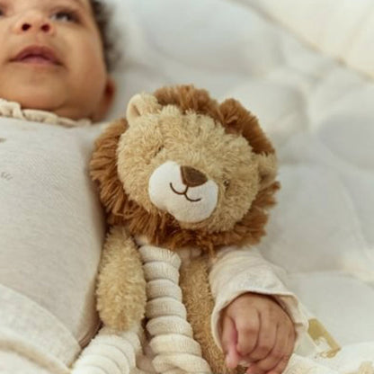 Doudou León Textura Safari Friends Little Dutch