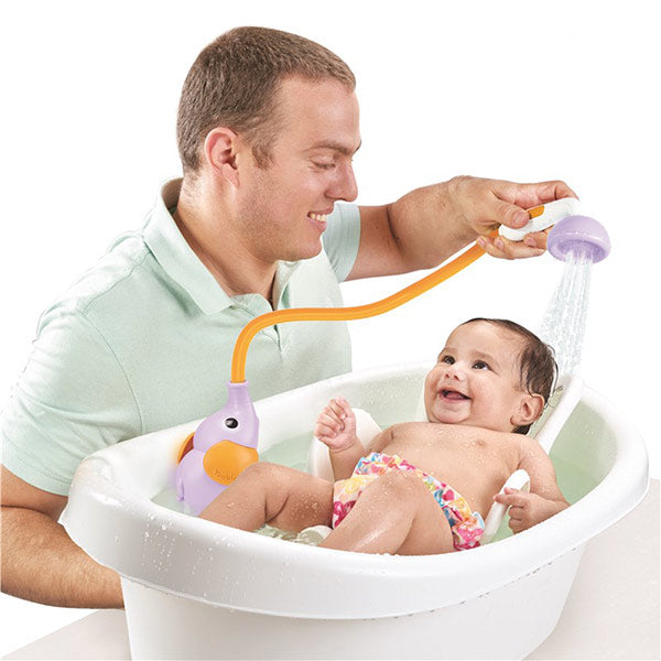Ducha Bañera Elefante Lila Yookidoo