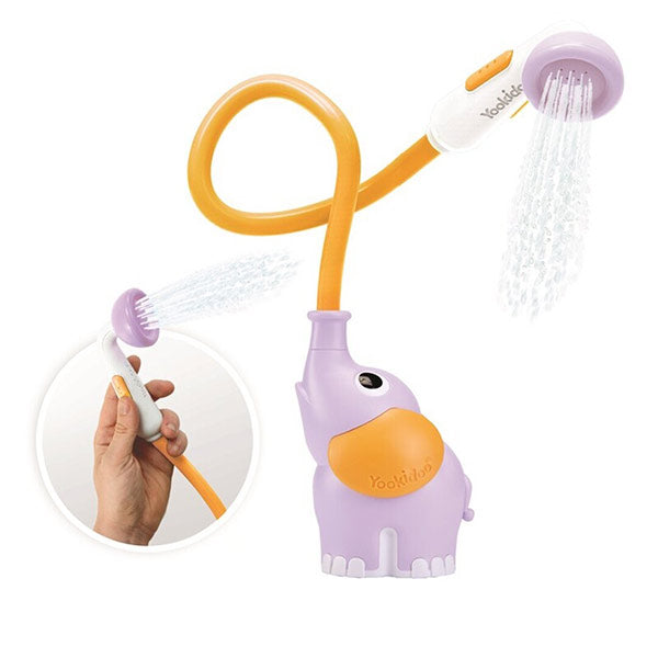 Ducha Bañera Elefante Lila Yookidoo