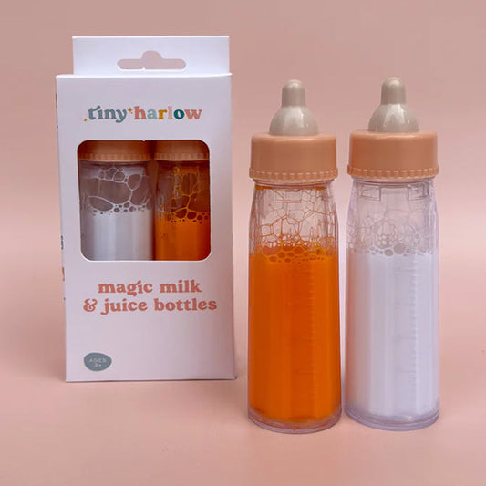 Dúo Biberones Mágicos Para Muñecos Tiny Harlow