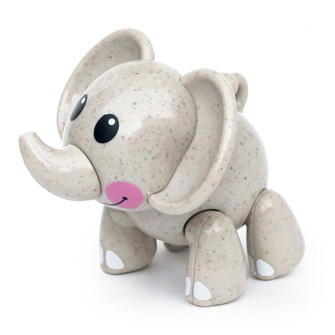 Elefante Figura Giratoria Sensorial Tolo de Bioplástico Trigo