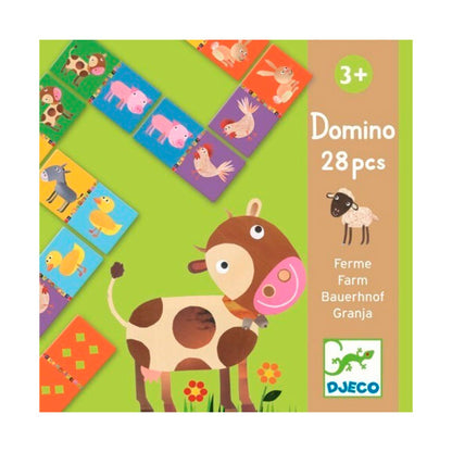 Educativos Dominó Animales Granja Djeco