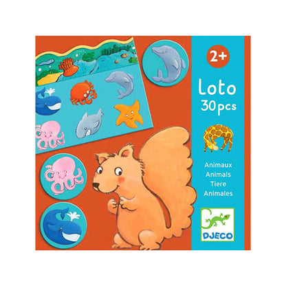 Educativos Loto Animales Djeco