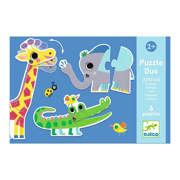 Educativos Puzzle Animales Articulados