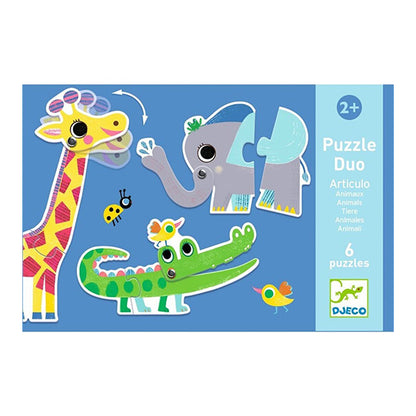 Educativos Puzzle Animales Articulados