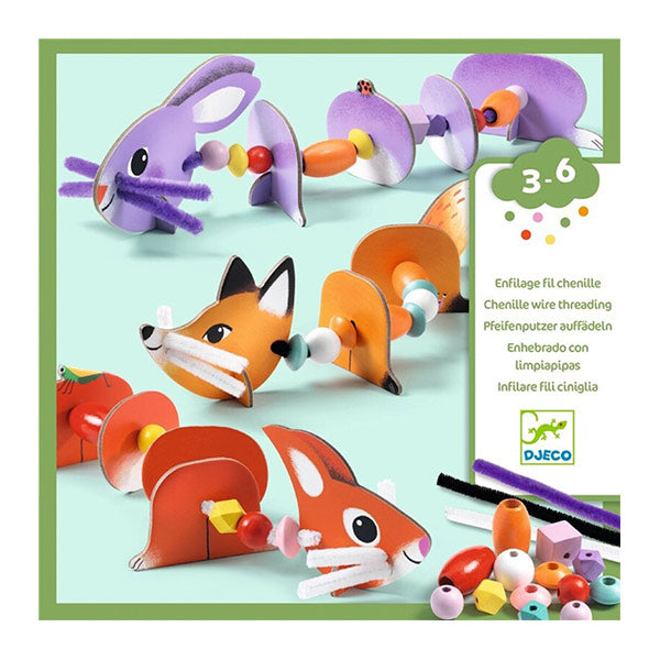 Ensartes Animales Adorables Djeco
