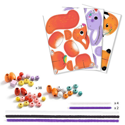 Ensartes Animales Adorables Djeco