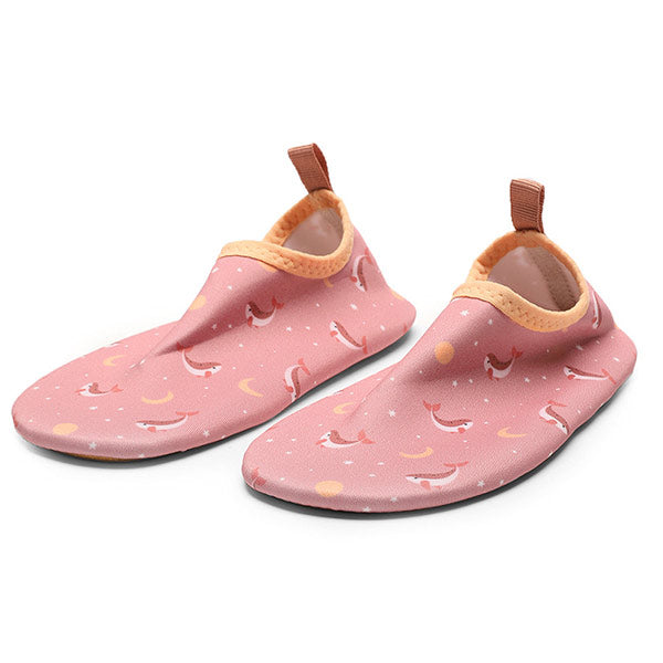 Escarpines Antideslizantes Piscina y Playa Whale Pink Monneka