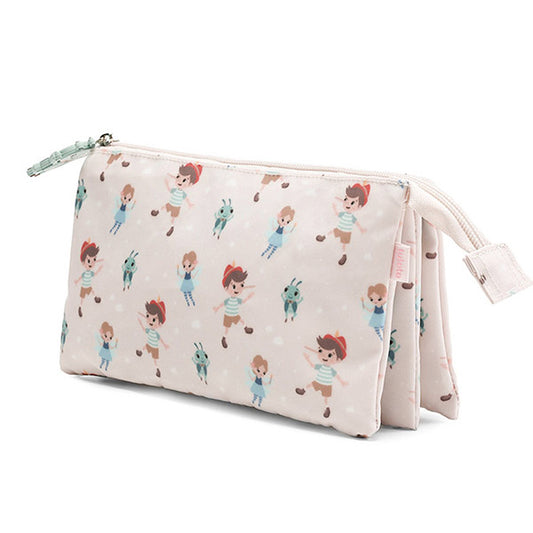 Estuche Escolar 3 Compartimentos The Wooden Boy Tutete