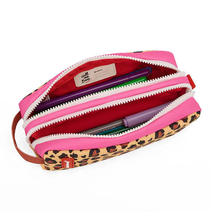 Estuche Escolar Doble Hello Hossy Leopard #7