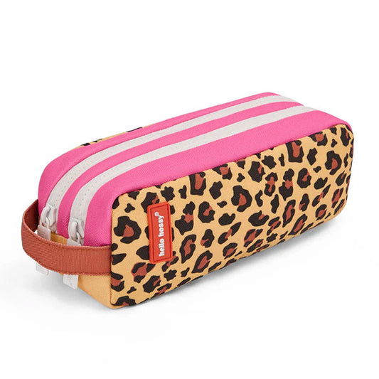 Estuche Escolar Doble Hello Hossy Leopard #7