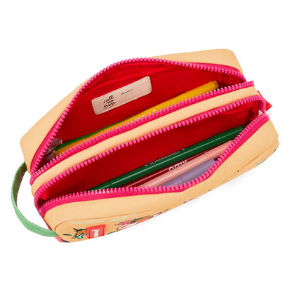 Estuche Escolar Doble Hello Hossy Unicorn