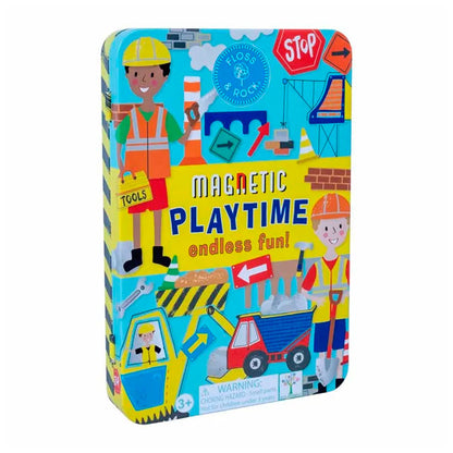 Estuche Metal Juego Magnético Construcción