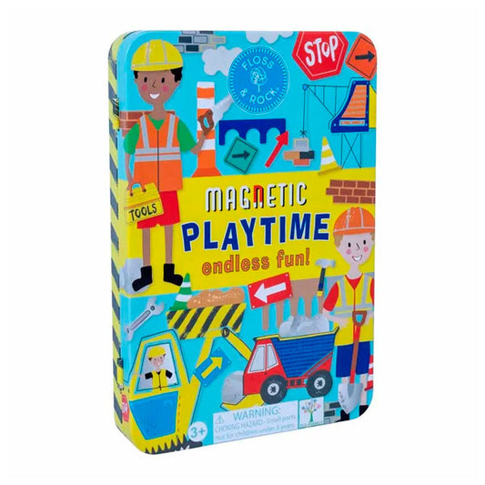 Estuche Metal Juego Magnético Construcción