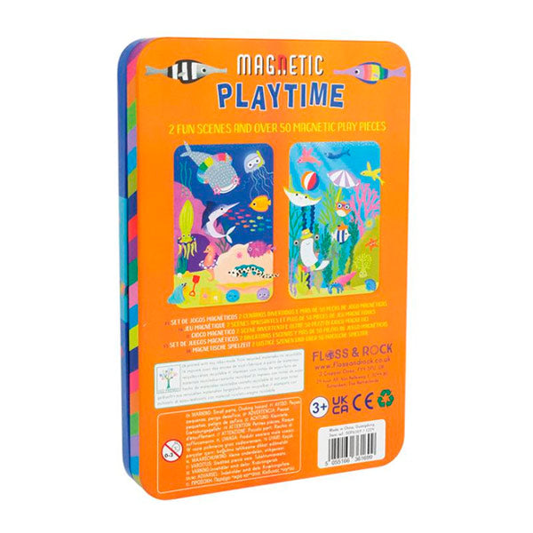 Estuche Metal Juego Magnético Ocean