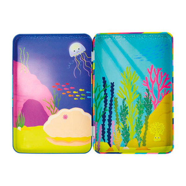 Estuche Metal Juego Magnético Ocean