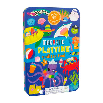 Estuche Metal Juego Magnético Ocean