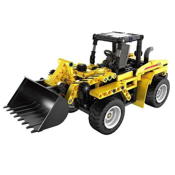 Excavadora y moto de tres ruedas 319 piezas iMMaster