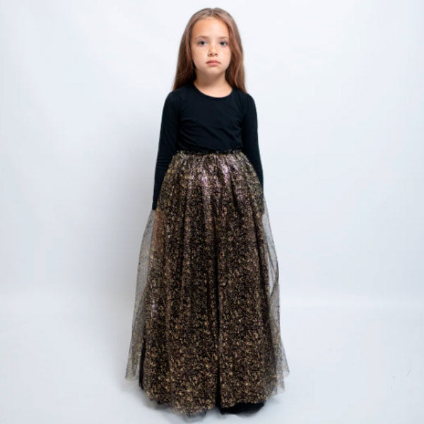 Falda Larga De Tul Willa Glamour Embrujado