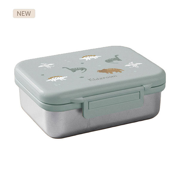 Fiambrera Small Talk Dinos Base Acero Inoxidable
