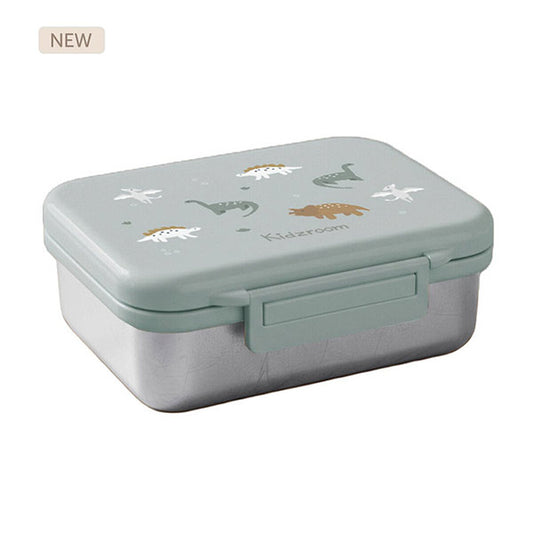 Fiambrera Small Talk Dinos Base Acero Inoxidable