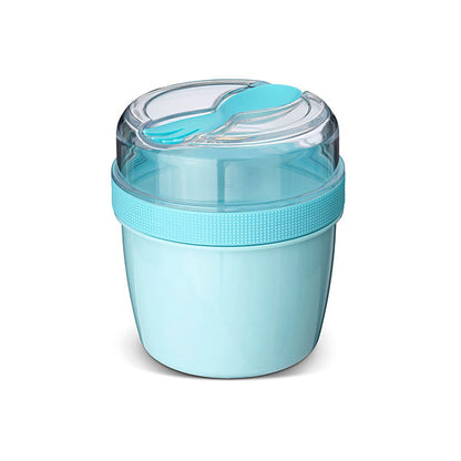 Fiambrera Snack N'ice Cup con Disco Refrigerante Blue