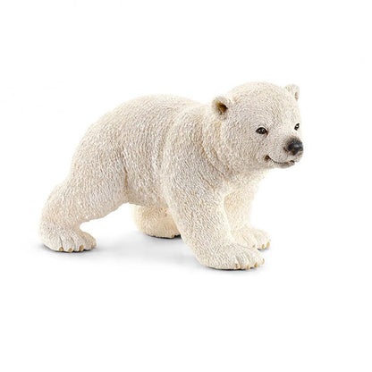 Figura Cría Oso Polar Corriendo Schleich Wild Life