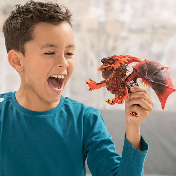 Figura Dragón De Lava Schleich Eldrador