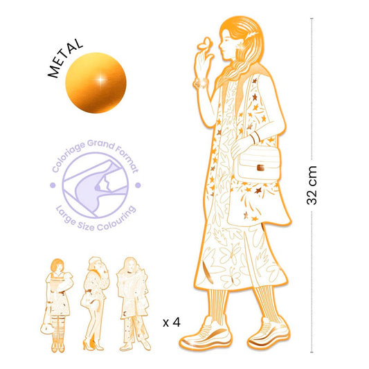 Figuras Para Colorear Scout Y Sus Amigas Djeco