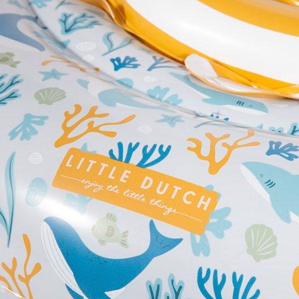 Flotador Bebé Ocean Dreams Azul Little Dutch 6 a 12 meses