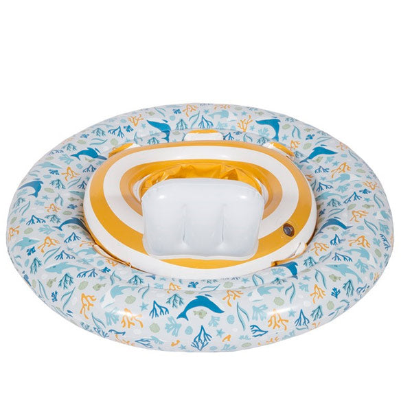 Flotador Bebé Ocean Dreams Azul Little Dutch 6 a 12 meses