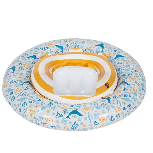 Flotador Bebé Ocean Dreams Azul Little Dutch 6 a 12 meses