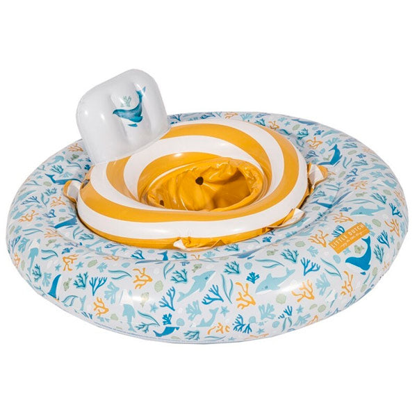 Flotador Bebé Ocean Dreams Azul Little Dutch 6 a 12 meses