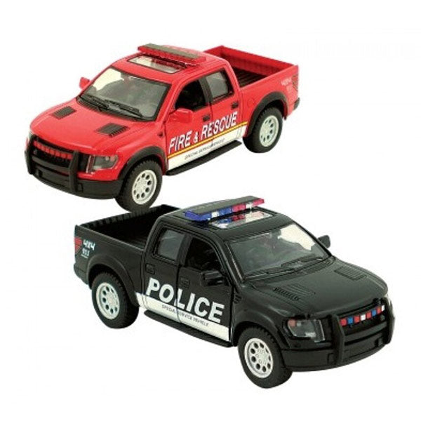 Ford F-150 SVT Raptor SuperCrew 2013 Coche Juguete Pullback