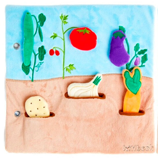 Frutas y Verduras Libro Sensorial Coleccionable