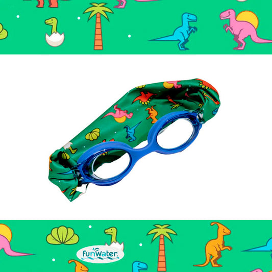 Gafas Buceo Niños Turbante Dinos