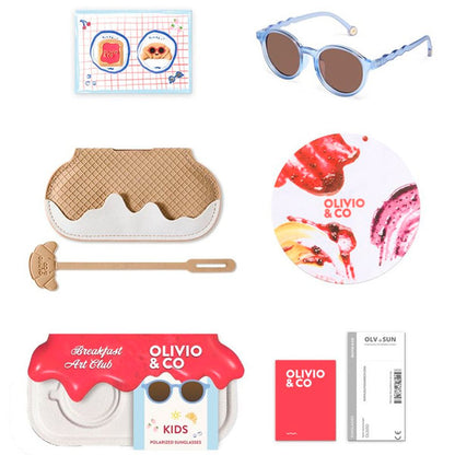 Gafas Sol Oval Blueberry 3 a 5 Años Olivio And Co