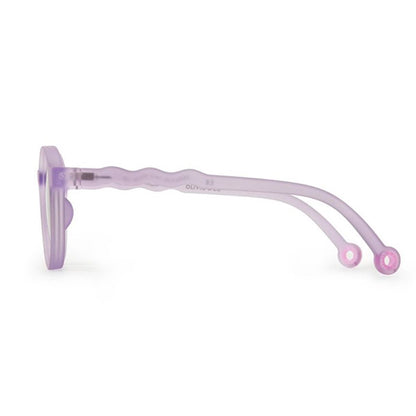 Gafas Sol Oval Purple Coral 5 a 12 Años Olivio And Co