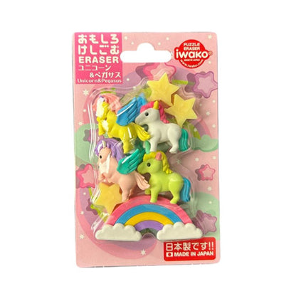 Gomas de Borrar Unicornio y Pegaso