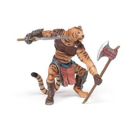Tigre Guerrero Mutante Figura Papo