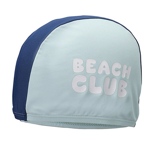 Gorro Natación Infantil Rayas Azules