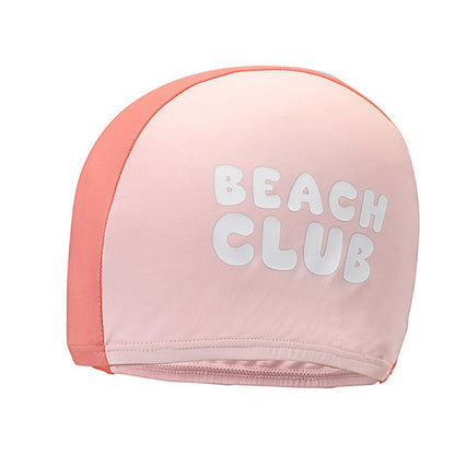 Gorro Natación Infantil Rayas Rosas