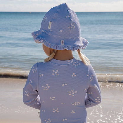 Gorro Sol Lavender UPF 40 Reversible Little Dutch