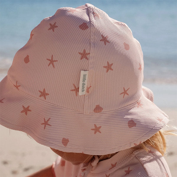 Gorro Sol Seashells UPF 40 Little Dutch
